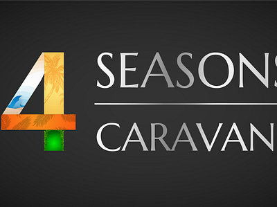 4 Season Logo branding design graphic design logo typography vector