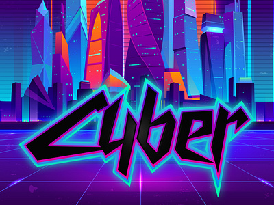 Cyber Tshirt Design