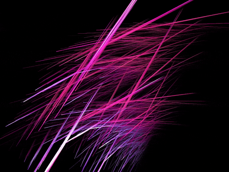 Digital fractal art experimentation // 22 animation art chaos colour dark design experiment fractal light movement pink test