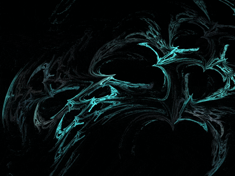 Digital fractal art experimentation // 30 animation art chaos design experiment fractal light liquid marble movement test void