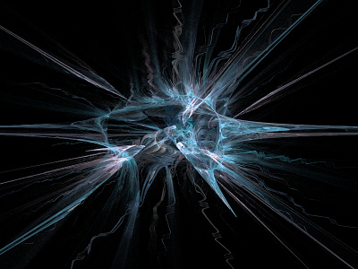 Digital fractal art experimentation // 60 abstract animation chaos design experiment fractal light liquid movement nebula test