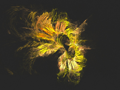 Digital fractal art experimentation // 64 abstract animation chaos design experiment fractal light liquid movement nebula test