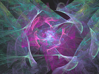 Digital fractal art experimentation // 67 abstract animation chaos design experiment fractal light liquid movement nebula test