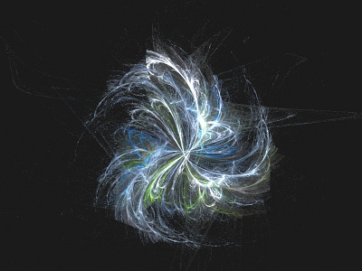 Digital fractal art experimentation // 73 abstract animation chaos design experiment fractal light liquid movement nebula test