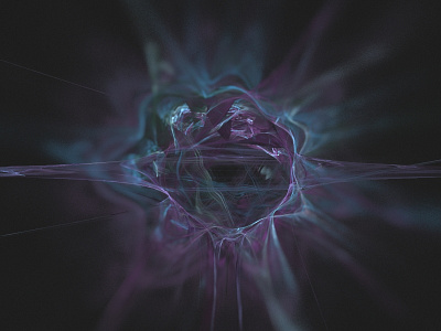 Digital fractal art experimentation // 77 abstract animation chaos design experiment fractal light liquid movement nebula test