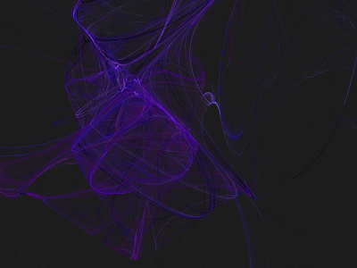 Digital fractal art experimentation // 80 abstract animation chaos design experiment fractal light liquid movement nebula test
