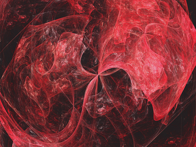 Digital fractal art experimentation // 67340 2019 art creative digitalart fractal fractalart red