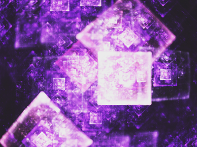 Digital fractal experimentation // 24357 fractal fractal art glow ks fractals pink purple smooth square