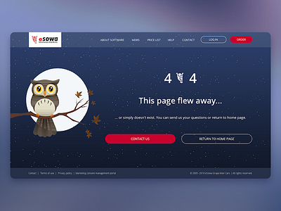 404 page - eSowa