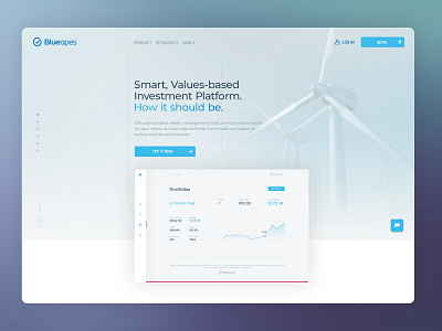 BlueOpes landing page