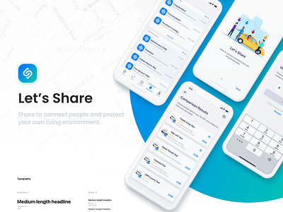 [UI Kit] Shaco - Car Sharing (IOS App) by luongmanhhuy