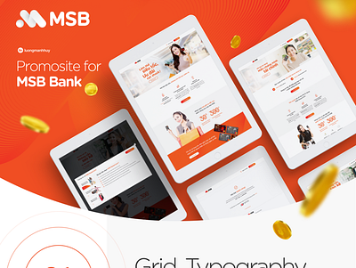 Promosite for MSB Bank (Maritime) clean maritime modern msb bank simple