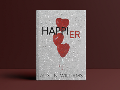 Happier Book Cover book cover book cover design cover design design graphic design