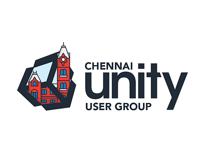 Chennai Unity logo branding design games icon illustration logo tamil unity
