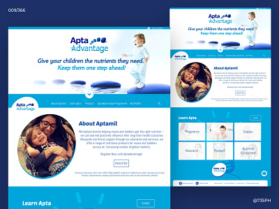 Apta Advantage Landing Page 009 apta advantage dailyui design landing page concept ui ux web