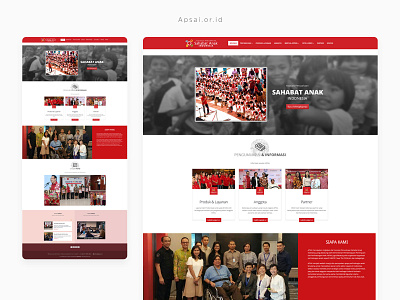 apsai.or.id design government indonesia organization ui ux web