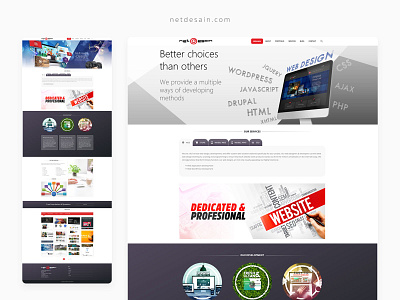 Net Desain company design developer indonesia information technology net ui ux web website design