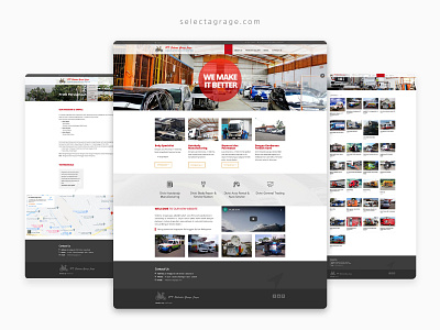 Selecta Grage Jaya design ui ux web website design