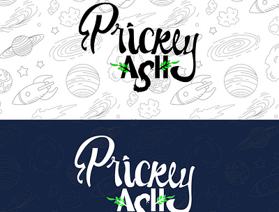 Prickly ash branding design graphic design illustration logo