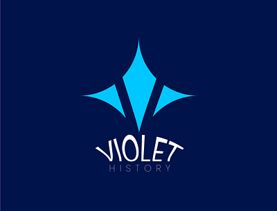 Violet history branding design graphic design illustration logo