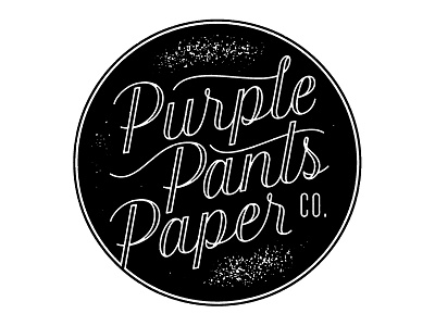 Purple Pants Paper Co logo