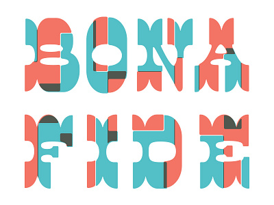 Bonafide block bonafide typography western