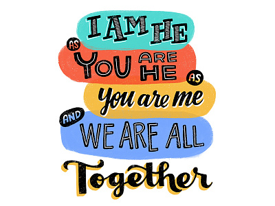 I am he as you are he as you are me and we are all together beatles i am the walrus lettering lyrics