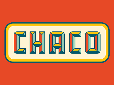 Chaco bevelly type badge bevel chaco mcjclient patch primary sticker typography