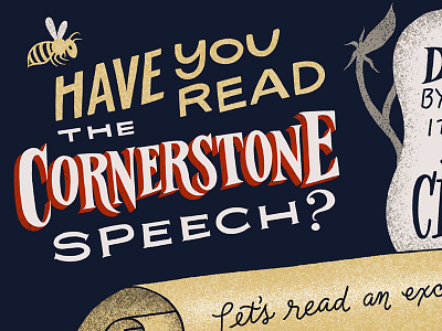 Have you read the Cornerstone speech?