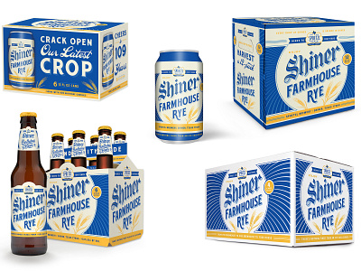 Shiner Farmhouse Rye Packaging