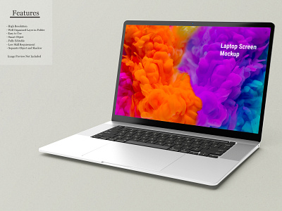 Laptop Screen Mockup graphic design laptop mockup macbook ui ux design