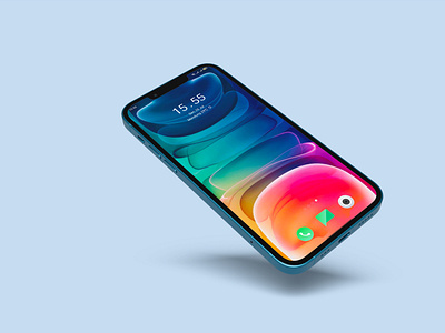 Smartphone Home Screen Mockup