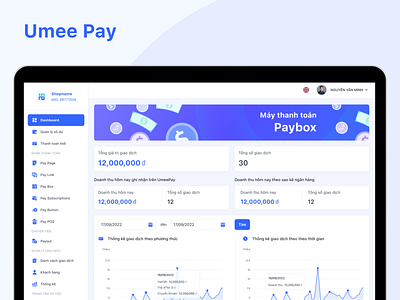 Umee Pay Dashboard Website design illustration ui ui design uidesign vector