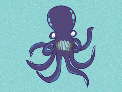 OctoAccordion accordion aquatic music octopus sea squeezebox