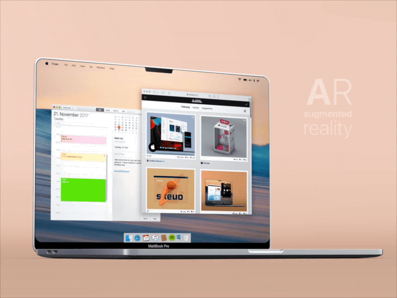 MAC os meets AR apple ar mac