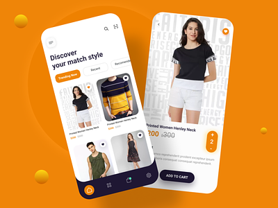 Online Shop Mobile App adobe xd app concept design figma mobile app online shop redesign ui ux