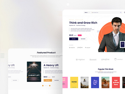 Book Store Ecommerce Web Design