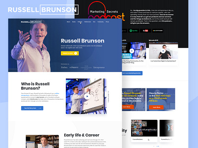 Russell Brunson Redesign