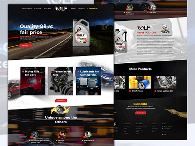 Automotive Product Website automotive branding creative design funnel illustration landing landing page product product design product page rolf thrivethemes ui uiux web web design website wordpress