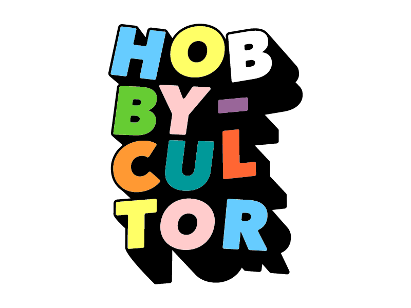 Hobbycultor animation animation branding design identity illustration logo logo design typography vector wordmark