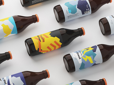 Drizzle Brewery bottles