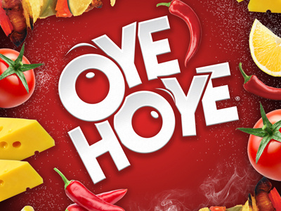 Oye Hoye Poster Design. chips food pakistan poster spicy yummy