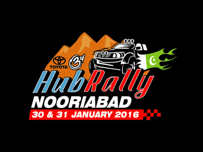 Toyota Hub Rally Logo Branding