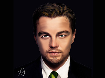 Leonardo DiCaprio art designering leonardo dicaprio painting