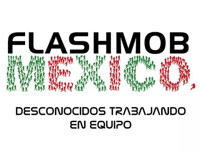 FlashMob Mexico creative design flash flashmob logo