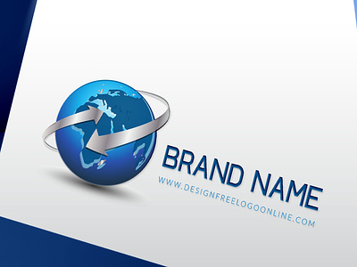 Create Your Own Free 3D Globe Logo Template