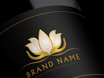 Create Luxury Lotus Logo Design