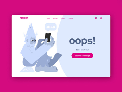 404 page design page ui web design