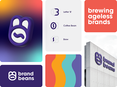 Brand Beans | Logo & Branding | Kantaap Designer advertisement ageless agency brand branding brew coffee designer influencer kantaap kewlani letter b logo marketing santosh