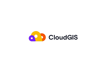 CloudGIS logo animated brand identity branding cloud colors geo gis illustration logo pin principle transitions